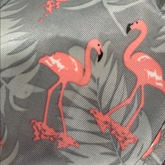 Flamingo Make up Bag - Picture 3 of 4